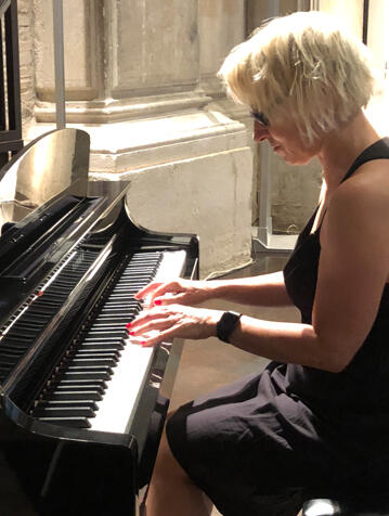Playing Piano